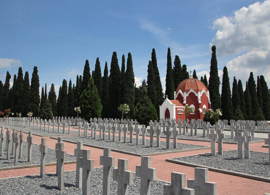 The military cemetery and World War I memorial park "Zeitenlik"